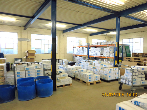 Warehouse Pre Racking 1 - Lestercast Investment Casting Services