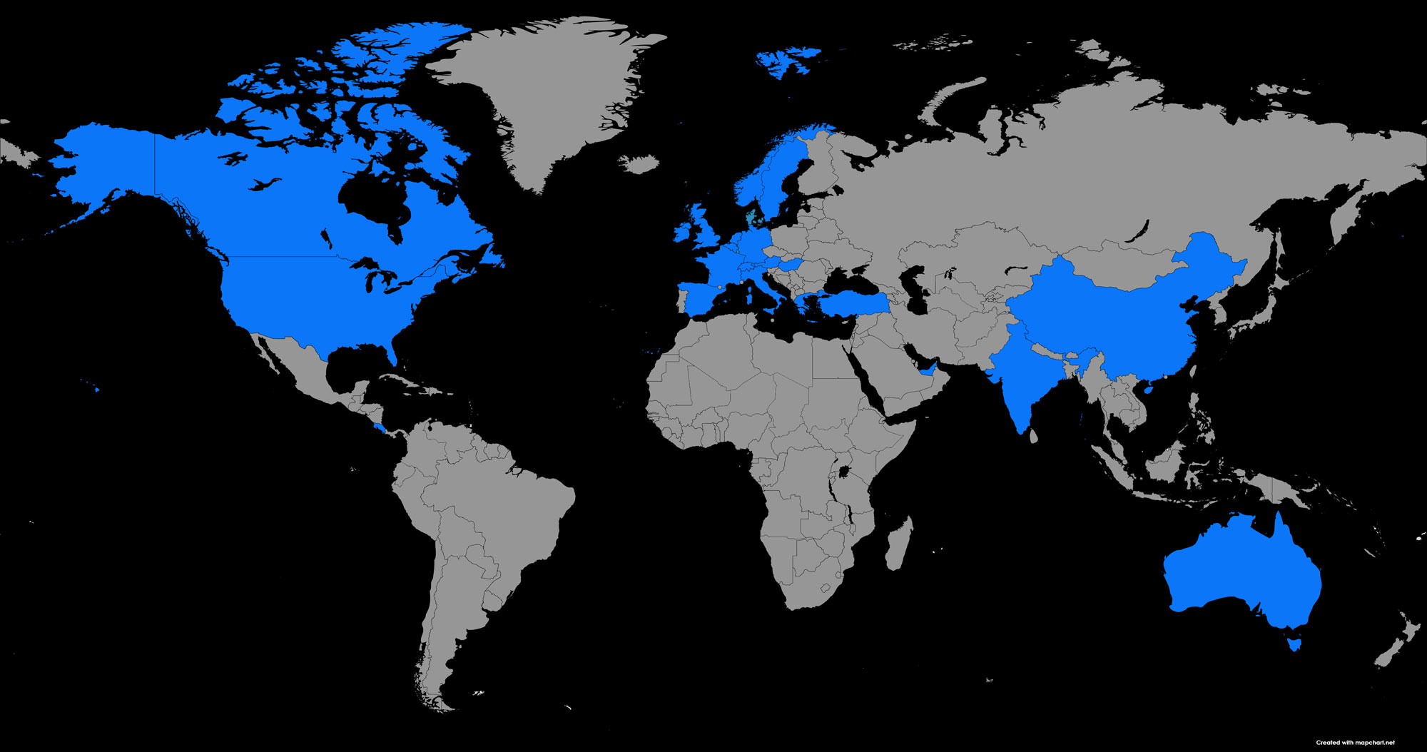 Lestercast Customer Map