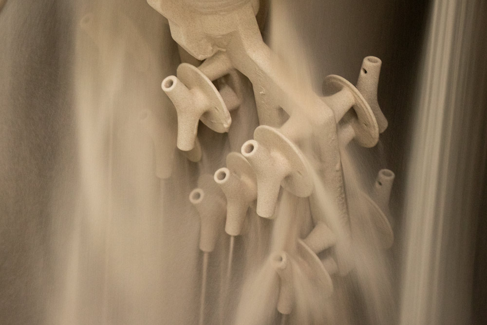 Investment casting sand